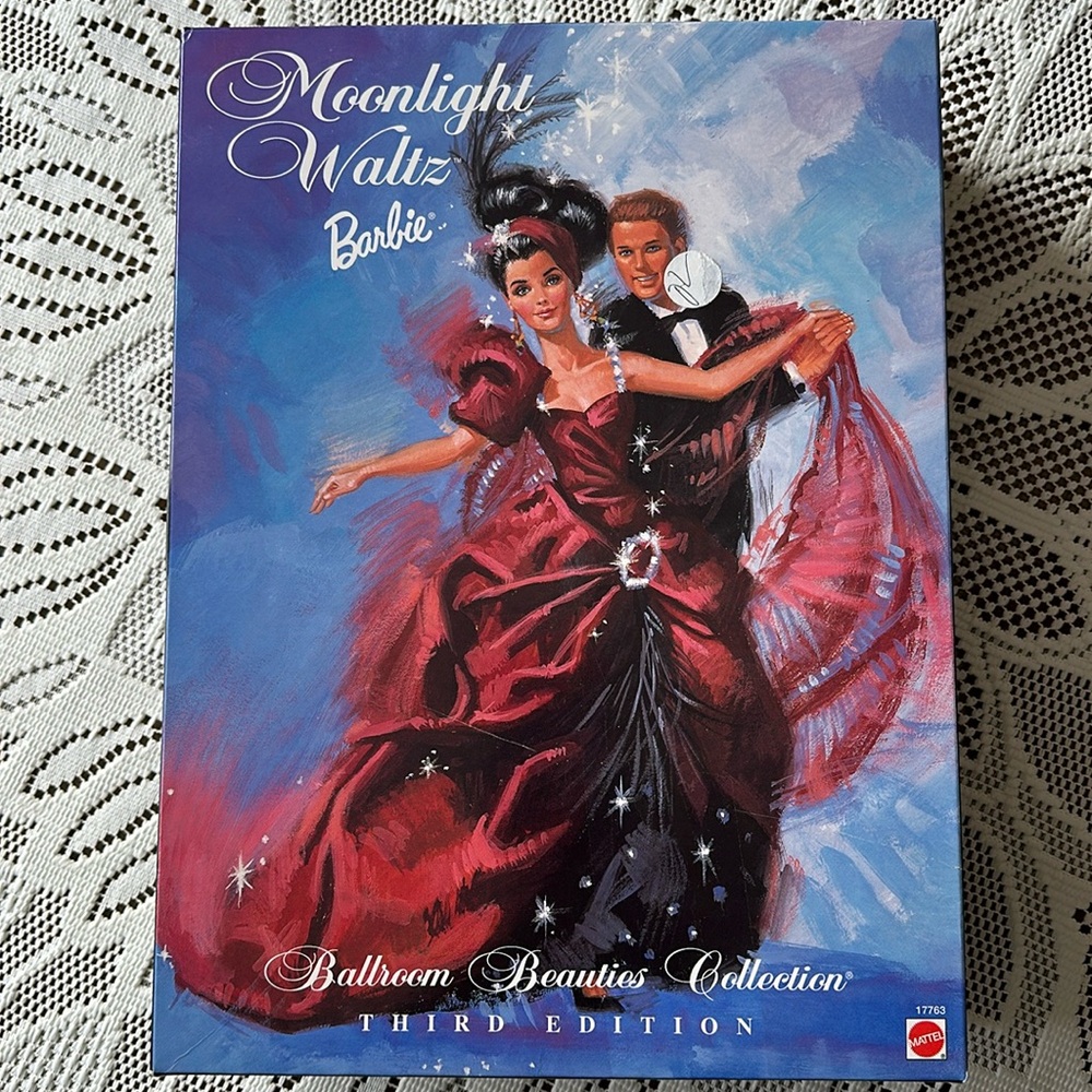 NEW Mattel 1997 Moonlight Waltz Barbie Doll Ballroom Beauties Collection - Picture 2 of 9